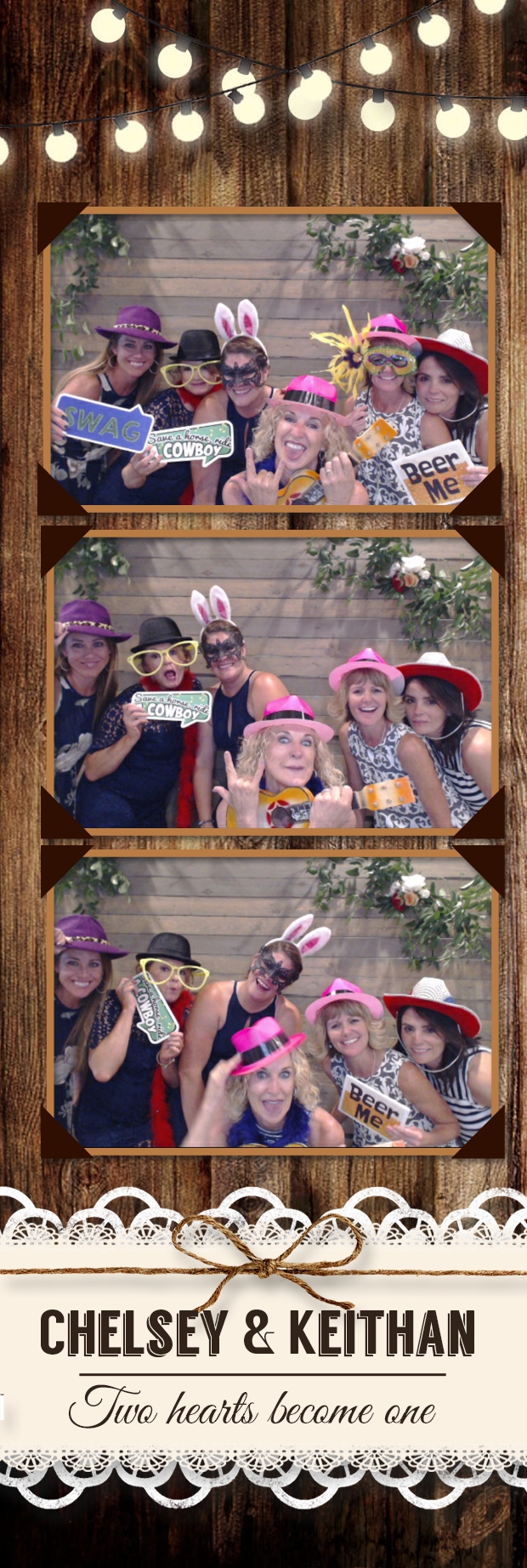Chelsey & Keithan’s Wedding | View more photos from the event at gallery.photoboothbillings.com/u/PhotoBoothBillings/Chelsey-Keithan’s-Wedding